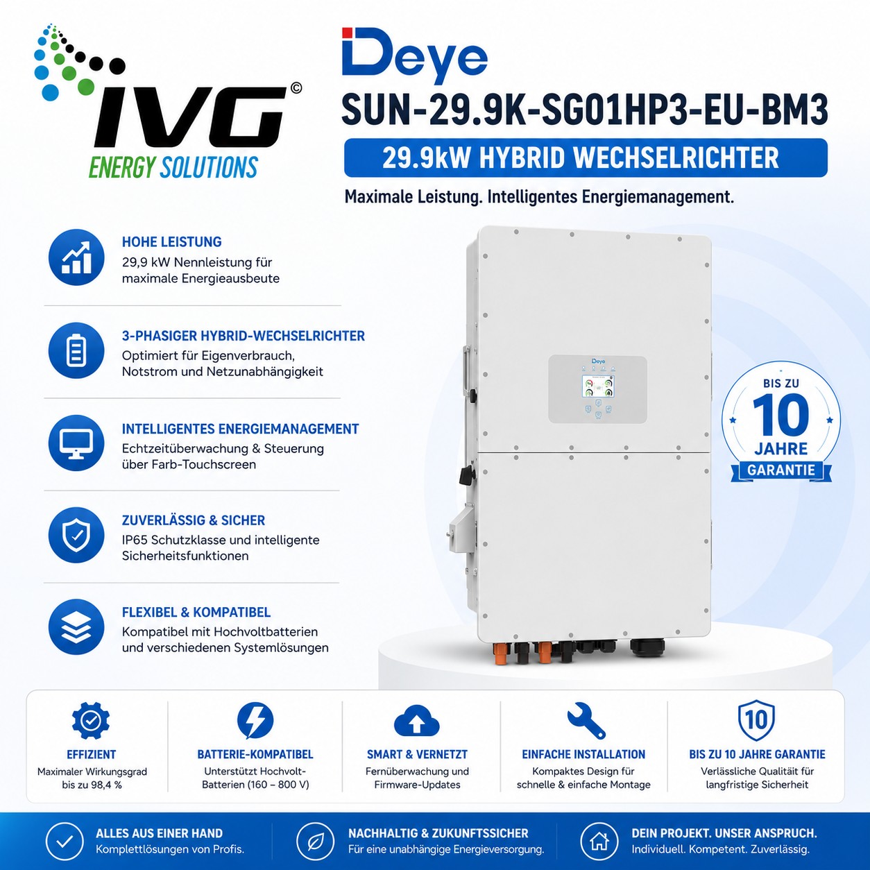 Deye SUN-29.9K-SG02HP3-EU-BM3