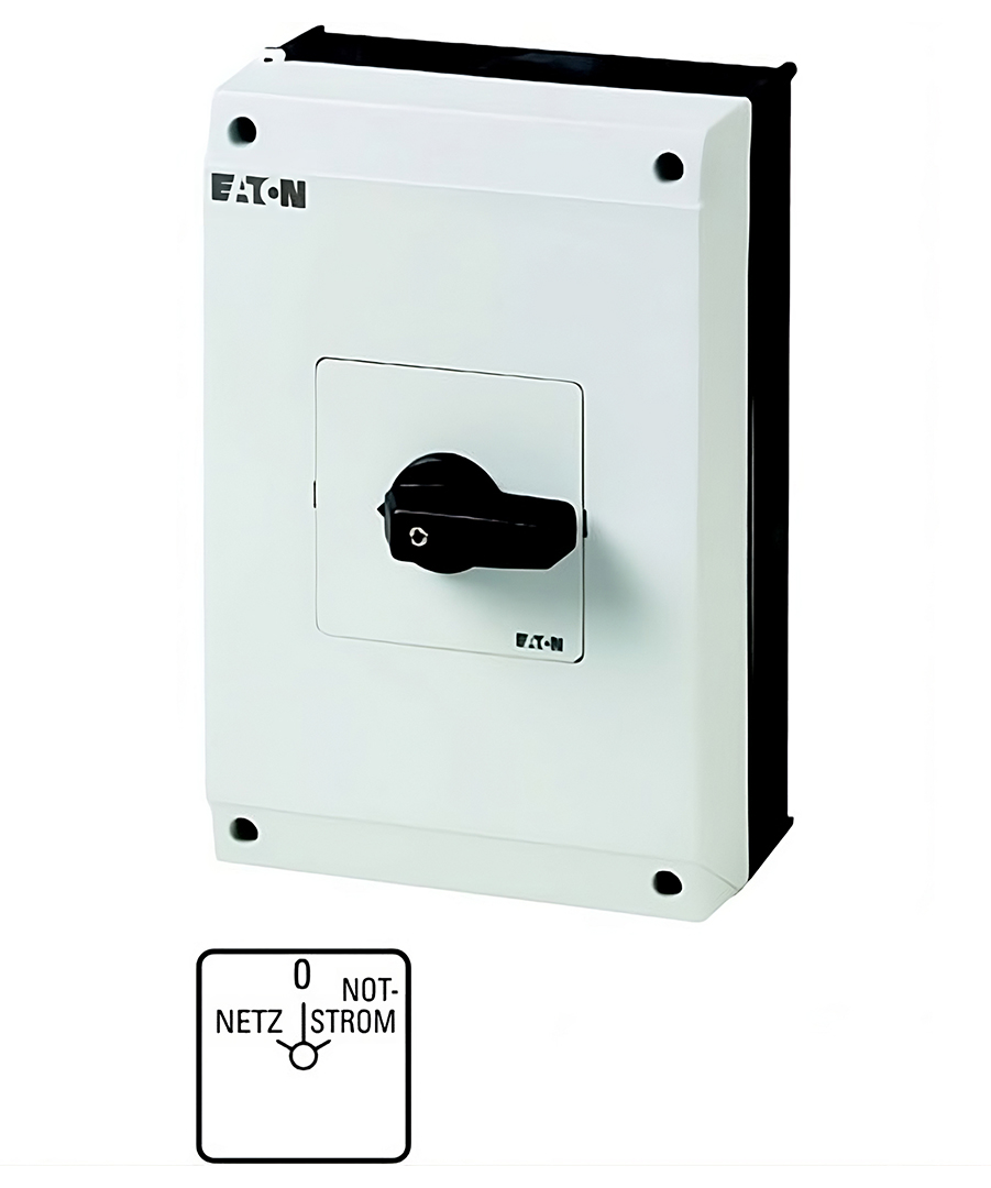 Eaton T5B-4-8902/I4 Nockenschalter 63 A 2 x 60 ° Grau, Schwa Eaton T5B-4-8902/I4 Nockenschalter 63 A 2 x 60 ° Grau, Schwa