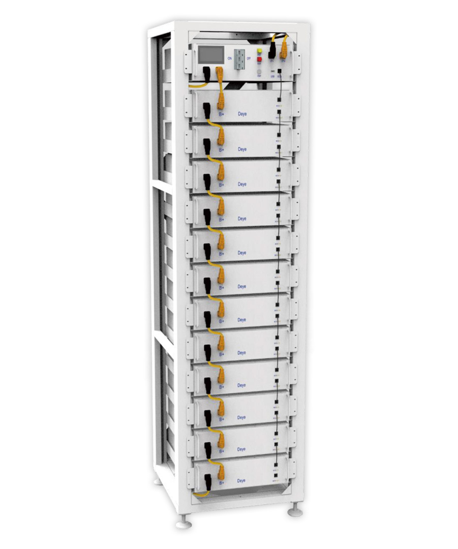Deye Rack für 12 BOS-GM5.1 Batterien HV