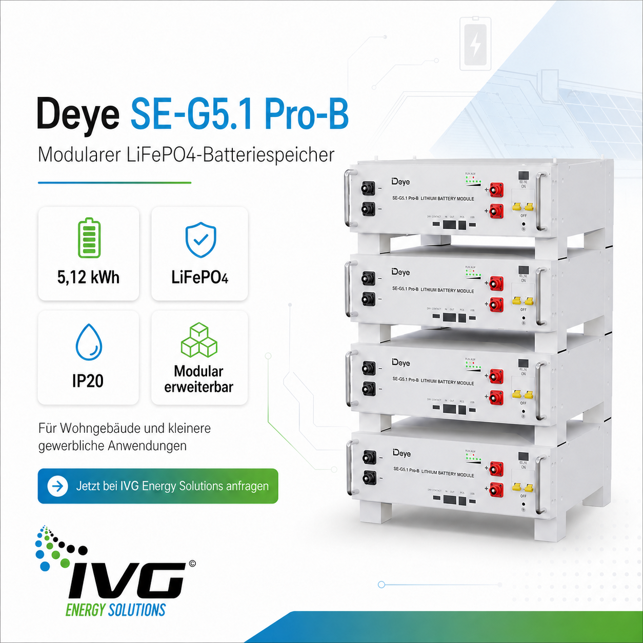 Deye SE-G5.1 Pro-B (NA, AU, AS, AF, EU, LATAM)