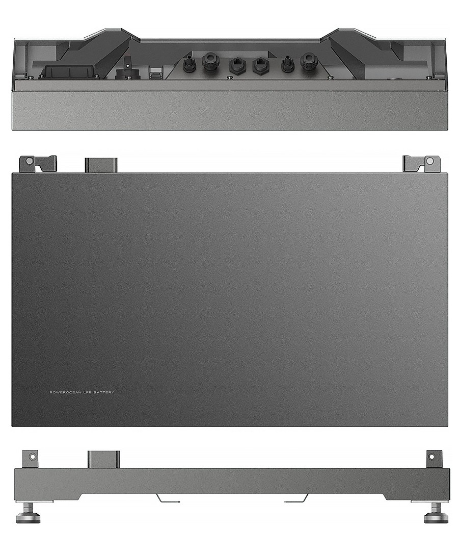ECOFLOW PowerOcean Battery Junction Box + Battery Base